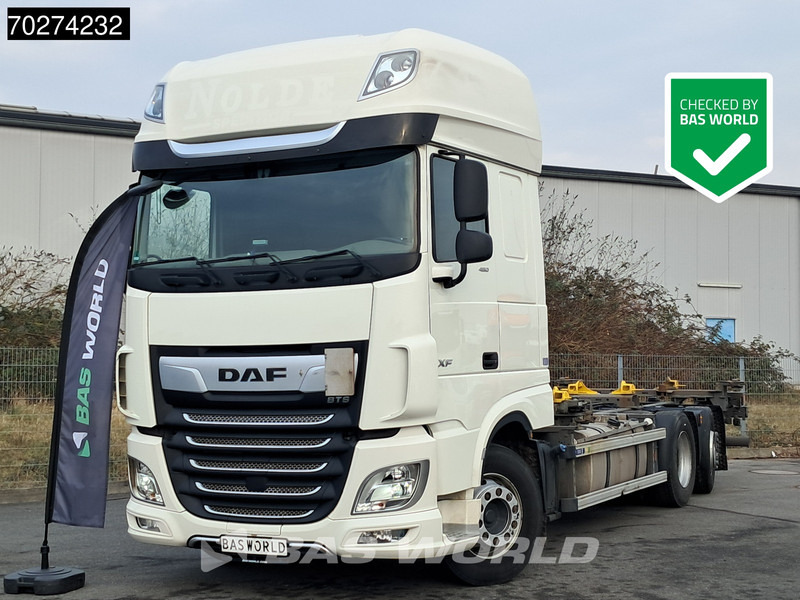 DAF XF 480 6X2 SSC FAN Retarder 2xTanks Lift-Lenkachse ACC LED Euro 6 - Kontejnérový podvozek/ Výměnná nástavba: obrázek 1 DAF XF 480 6X2 SSC FAN Retarder 2xTanks Lift-Lenkachse ACC LED Euro 6 - Kontejnérový podvozek/ Výměnná nástavba: obrázek 1