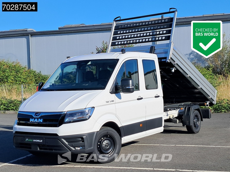 MAN TGE 3.180 Neu! Dreiseitenkipper Automatik 2025 Facelift 180PS AHK LED Klima Tempomat Navi ACC Euro6 Kieper 3m3 A/C Towbar Cruise control - Dodávka sklápěč: obrázek 1 MAN TGE 3.180 Neu! Dreiseitenkipper Automatik 2025 Facelift 180PS AHK LED Klima Tempomat Navi ACC Euro6 Kieper 3m3 A/C Towbar Cruise control - Dodávka sklápěč: obrázek 1