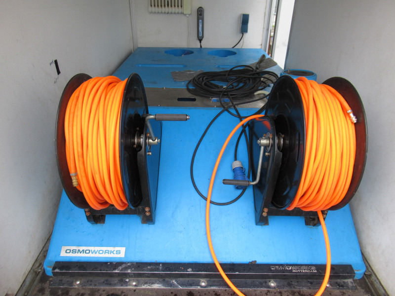 Skříňový přívěs Hapert EA R + Osmoworks 1000L Telewash Gesloten aanhanger: obrázek 7