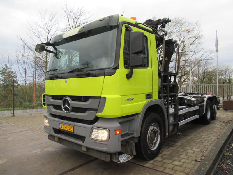 Mercedes-Benz ACTROS 2532 6x2 Palift T20 + Palfinger PK18002-EH Haak - Kraan - Hákový nosič kontejnerů, Auto s hydraulickou rukou: obrázek 4 Mercedes-Benz ACTROS 2532 6x2 Palift T20 + Palfinger PK18002-EH Haak - Kraan - Hákový nosič kontejnerů, Auto s hydraulickou rukou: obrázek 4