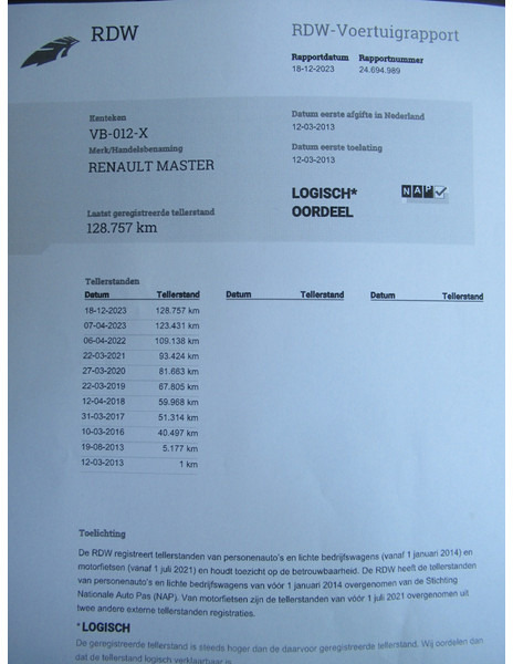 Dodávka sklápěč, Dodávka s dvojitou kabinou Renault Master T35 2.3 dCi 92KW L3 DOKA Dubbelcabine Kipper: obrázek 12