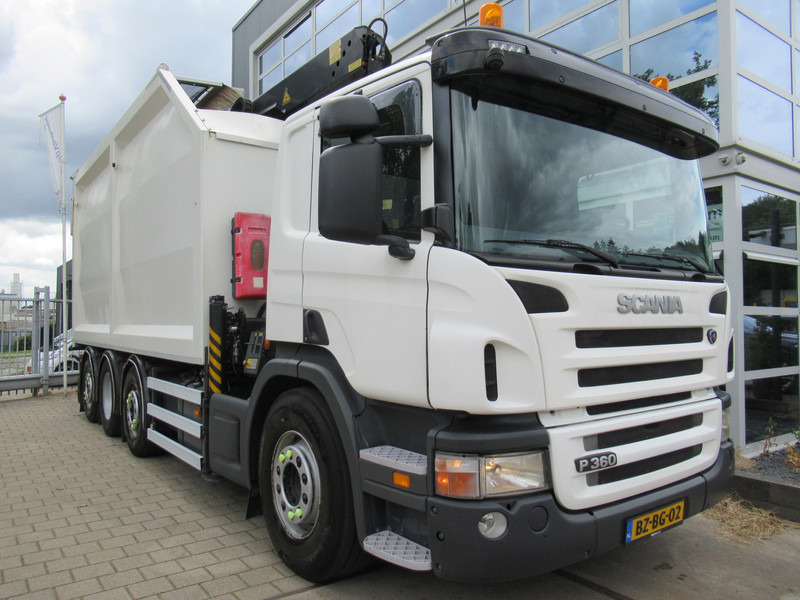 Scania P360 B 8X2*6 Kipper + Palfinger 22T/M - Sklápěč, Auto s hydraulickou rukou: obrázek 4 Scania P360 B 8X2*6 Kipper + Palfinger 22T/M - Sklápěč, Auto s hydraulickou rukou: obrázek 4