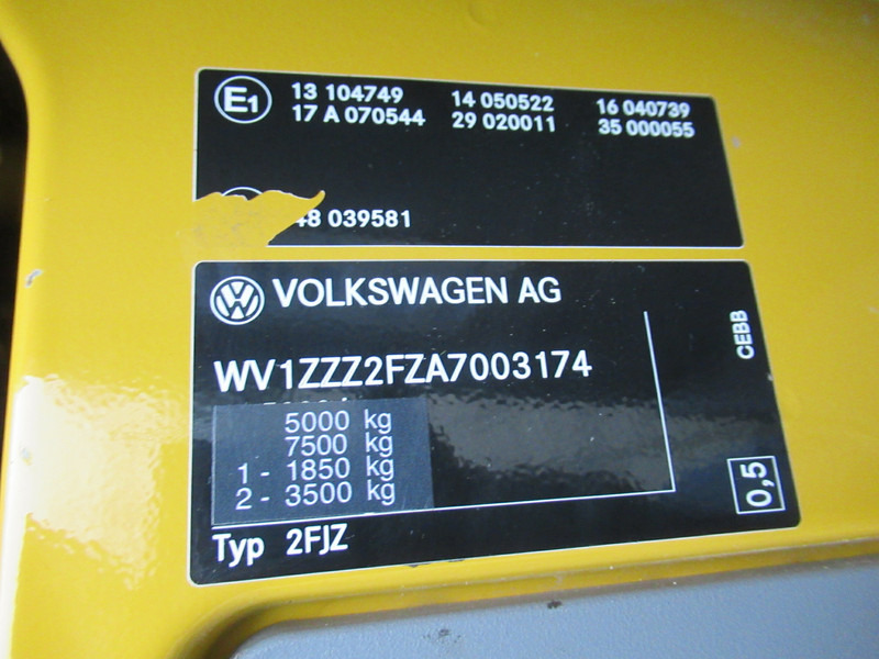 Sklápěč, Auto s hydraulickou rukou Volkswagen Crafter 50 2.5TDI 80KW HIAB 033 B-2 + Kipper Tipper: obrázek 13