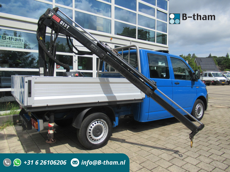 Volkswagen Transporter T5 2.0 TDI 75KW DOKA + HIAB Dubbelcabine - Dodávka valník, Dodávka s dvojitou kabinou: obrázek 1 Volkswagen Transporter T5 2.0 TDI 75KW DOKA + HIAB Dubbelcabine - Dodávka valník, Dodávka s dvojitou kabinou: obrázek 1