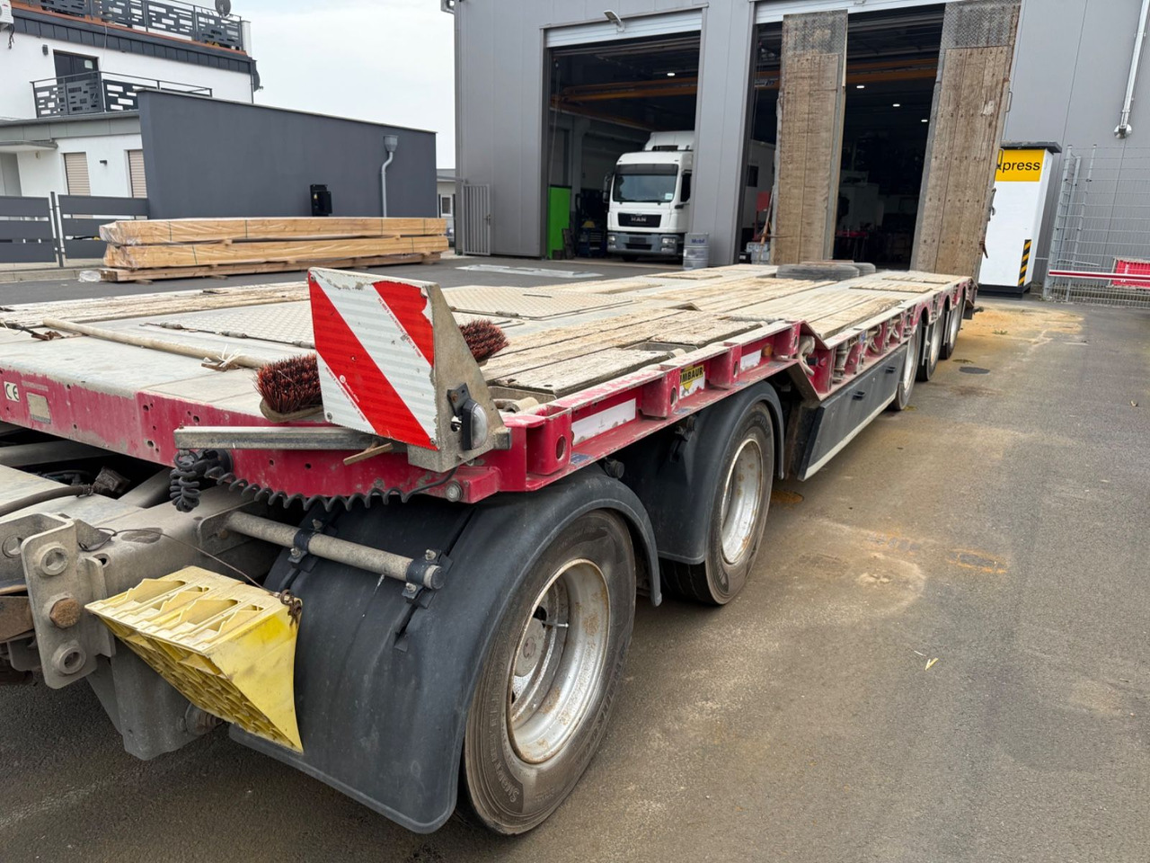 Humbaur 5-Achs Tieflader / Lift- und Lenkachse/ 50 to - Podvalníkový přívěs: obrázek 5 Humbaur 5-Achs Tieflader / Lift- und Lenkachse/ 50 to - Podvalníkový přívěs: obrázek 5
