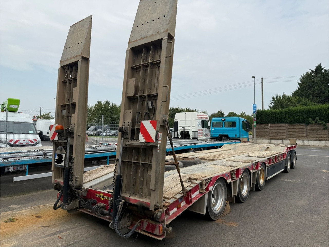 Humbaur 5-Achs Tieflader / Lift- und Lenkachse/ 50 to - Podvalníkový přívěs: obrázek 3 Humbaur 5-Achs Tieflader / Lift- und Lenkachse/ 50 to - Podvalníkový přívěs: obrázek 3