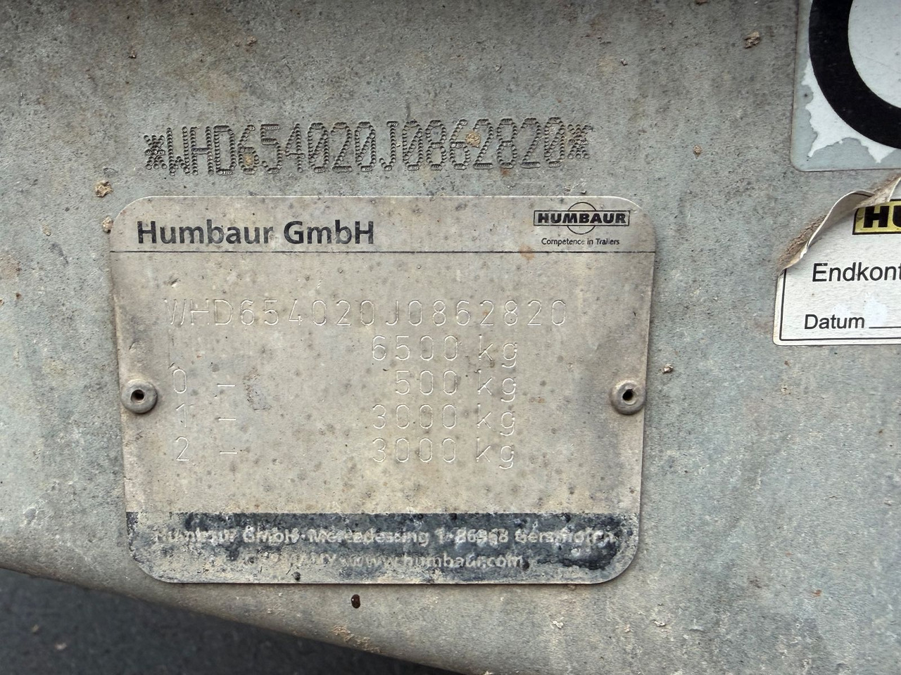 Podvalníkový přívěs Humbaur Tandem-Tieflader HS 654020 TA-BS, Rampen, 4,9NL: obrázek 11