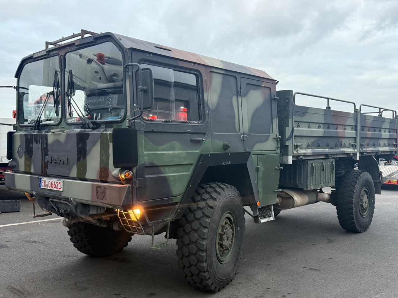 MAN KAT 1 5T MIL GL 4x4 , Pritsche, Allrad, viel neu - Nákladní automobil valníkový/ Plošinový: obrázek 2 MAN KAT 1 5T MIL GL 4x4 , Pritsche, Allrad, viel neu - Nákladní automobil valníkový/ Plošinový: obrázek 2