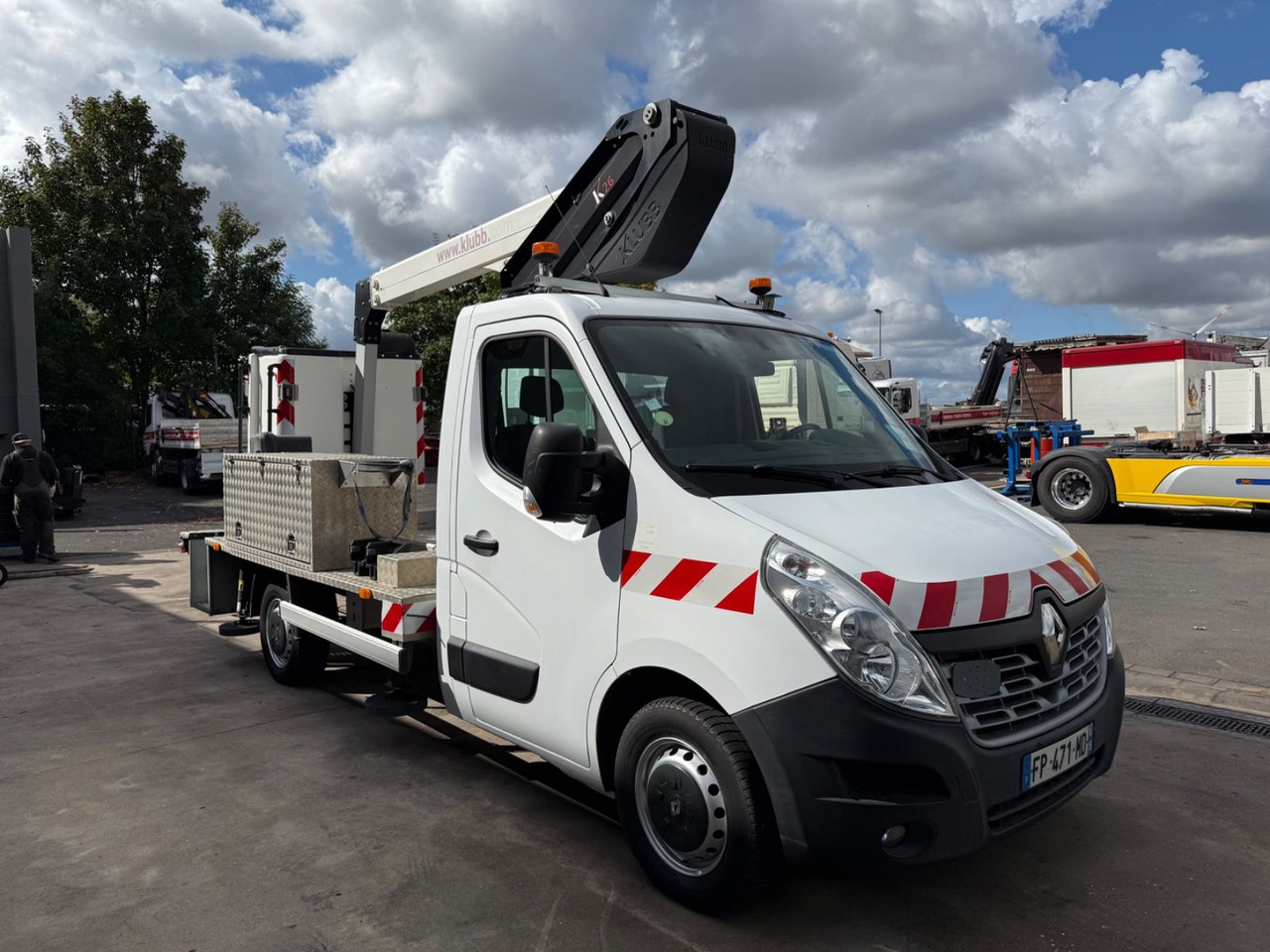 Renault Master III Steiger Klubb K26 / 11,2m / 200Kg - Autoplošina: obrázek 3 Renault Master III Steiger Klubb K26 / 11,2m / 200Kg - Autoplošina: obrázek 3