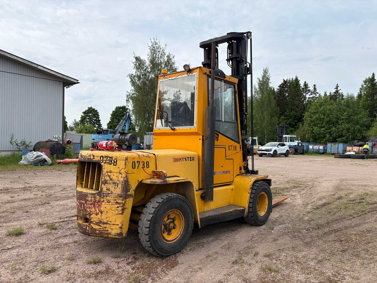 Forklift Hyster H700XL - Dieselový vysokozdvižný vozík: obrázek 5 Forklift Hyster H700XL - Dieselový vysokozdvižný vozík: obrázek 5