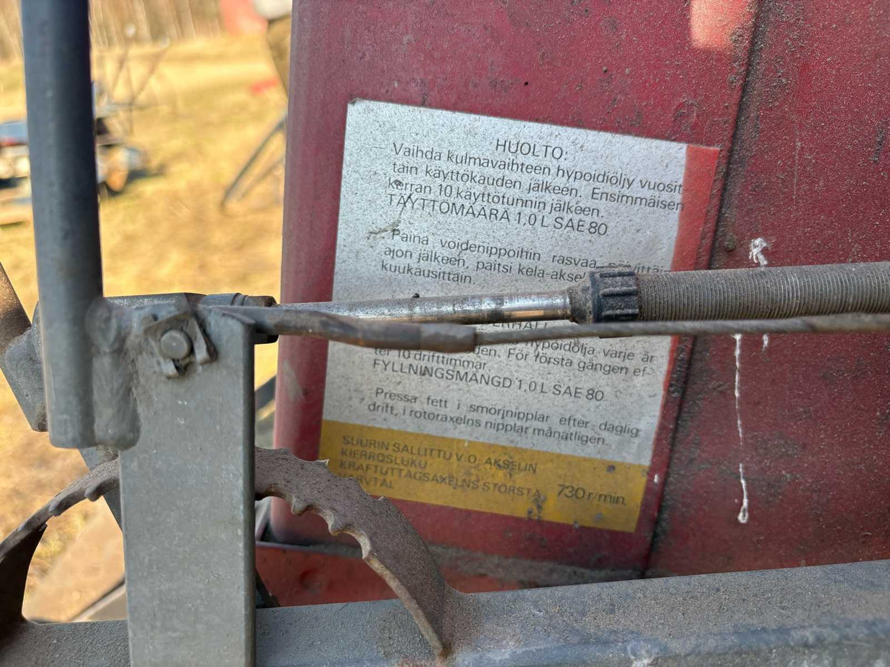 Drtič slámy Shredder Varsta 1250: obrázek 18