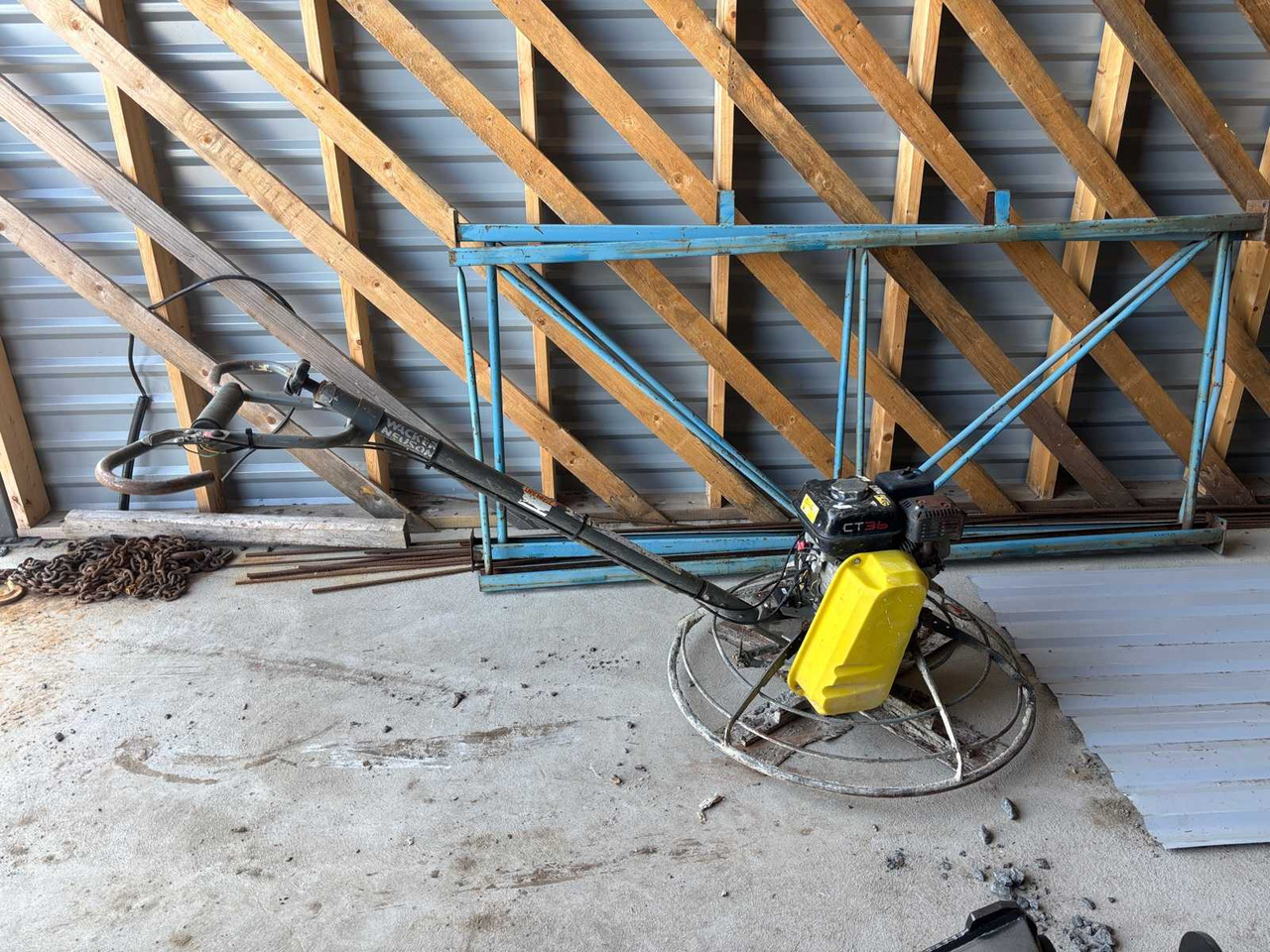 Wacker Neuson Trowel CT 36-5A concrete grinder - Hladička betonu: obrázek 2 Wacker Neuson Trowel CT 36-5A concrete grinder - Hladička betonu: obrázek 2