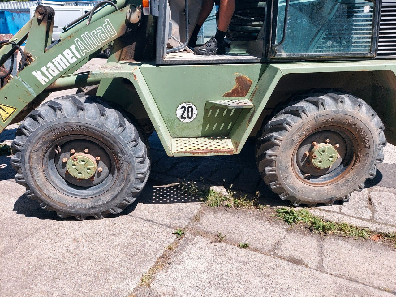 Kramer KRAMER Allrad 520 GABEL + SCHAUFEL - Kolový nakladač: obrázek 4 Kramer KRAMER Allrad 520 GABEL + SCHAUFEL - Kolový nakladač: obrázek 4