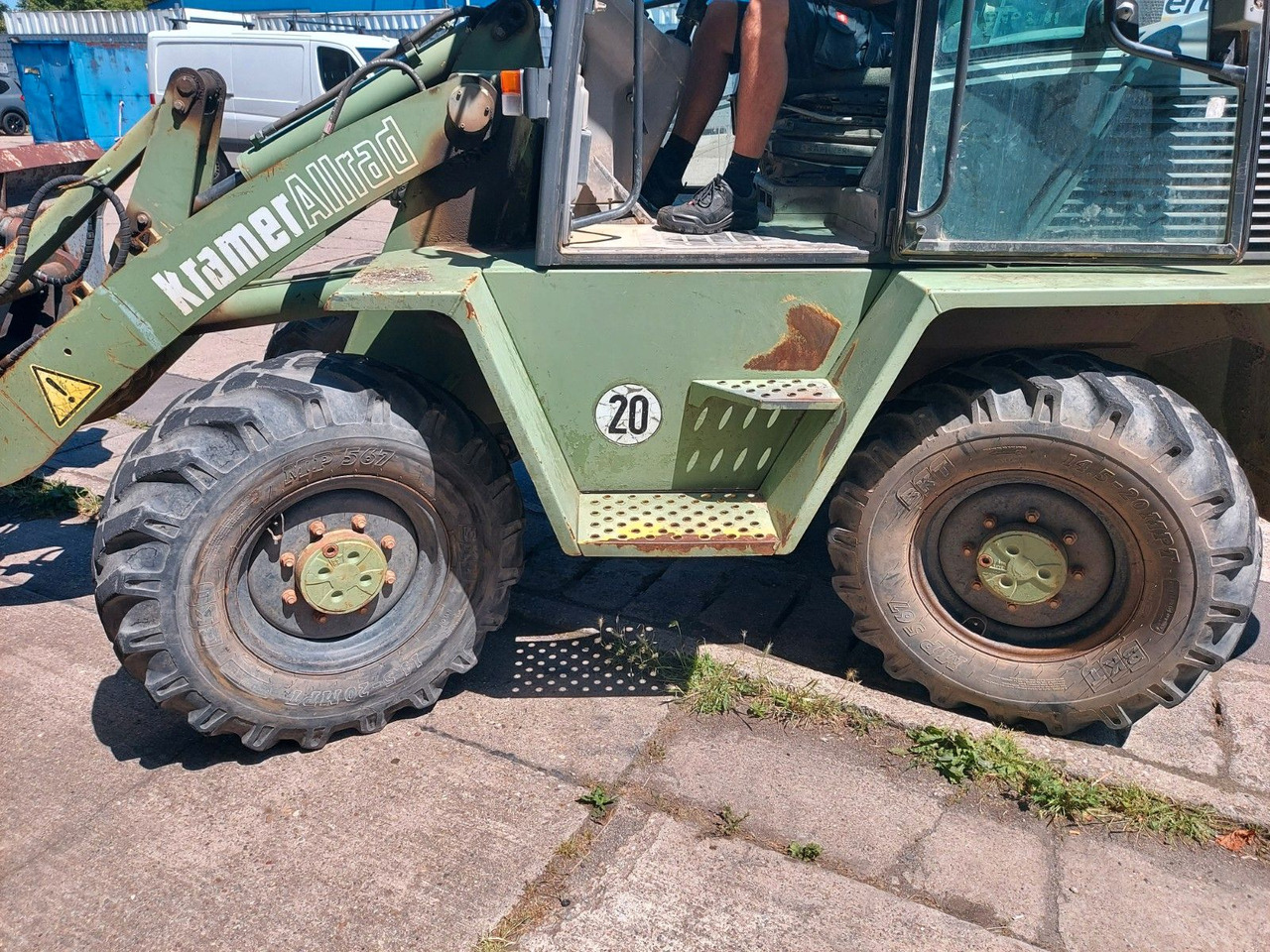 Kramer KRAMER Allrad 520 GABEL + SCHAUFEL - Kolový nakladač: obrázek 3 Kramer KRAMER Allrad 520 GABEL + SCHAUFEL - Kolový nakladač: obrázek 3