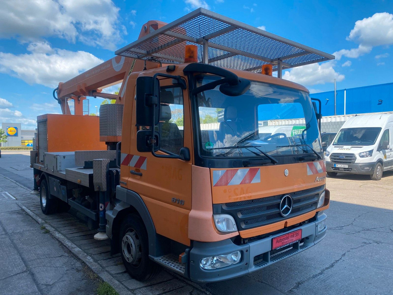 Mercedes-Benz ATEGO WUMAG ELEVANT WT230 23m TÜV - Autoplošina: obrázek 2 Mercedes-Benz ATEGO WUMAG ELEVANT WT230 23m TÜV - Autoplošina: obrázek 2