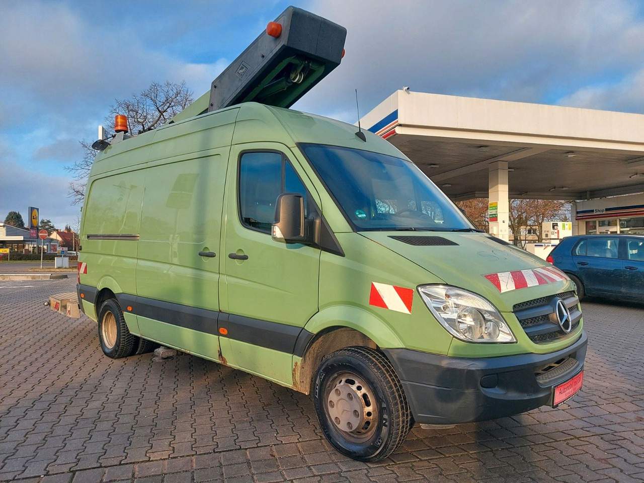 Mercedes-Benz Sprinter II Kasten 515 Steiger Hub ET-36 12m - Autoplošina: obrázek 3 Mercedes-Benz Sprinter II Kasten 515 Steiger Hub ET-36 12m - Autoplošina: obrázek 3