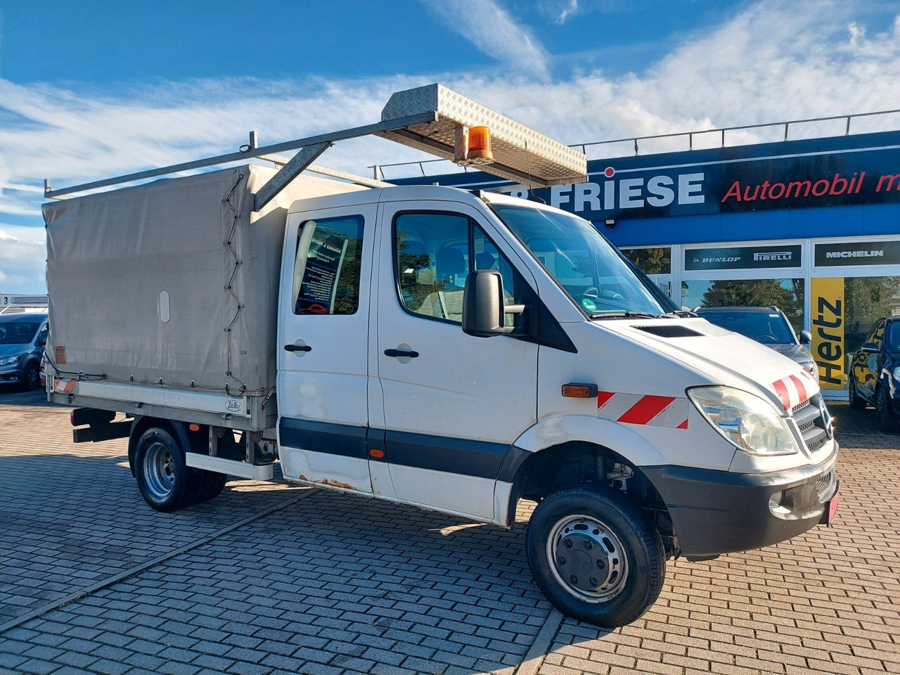 Mercedes-Benz Sprinter II Pritsche DoKa 516 4X4 Plane 6 Sitze leasing Mercedes-Benz Sprinter II Pritsche DoKa 516 4X4 Plane 6 Sitze: obrázek 7