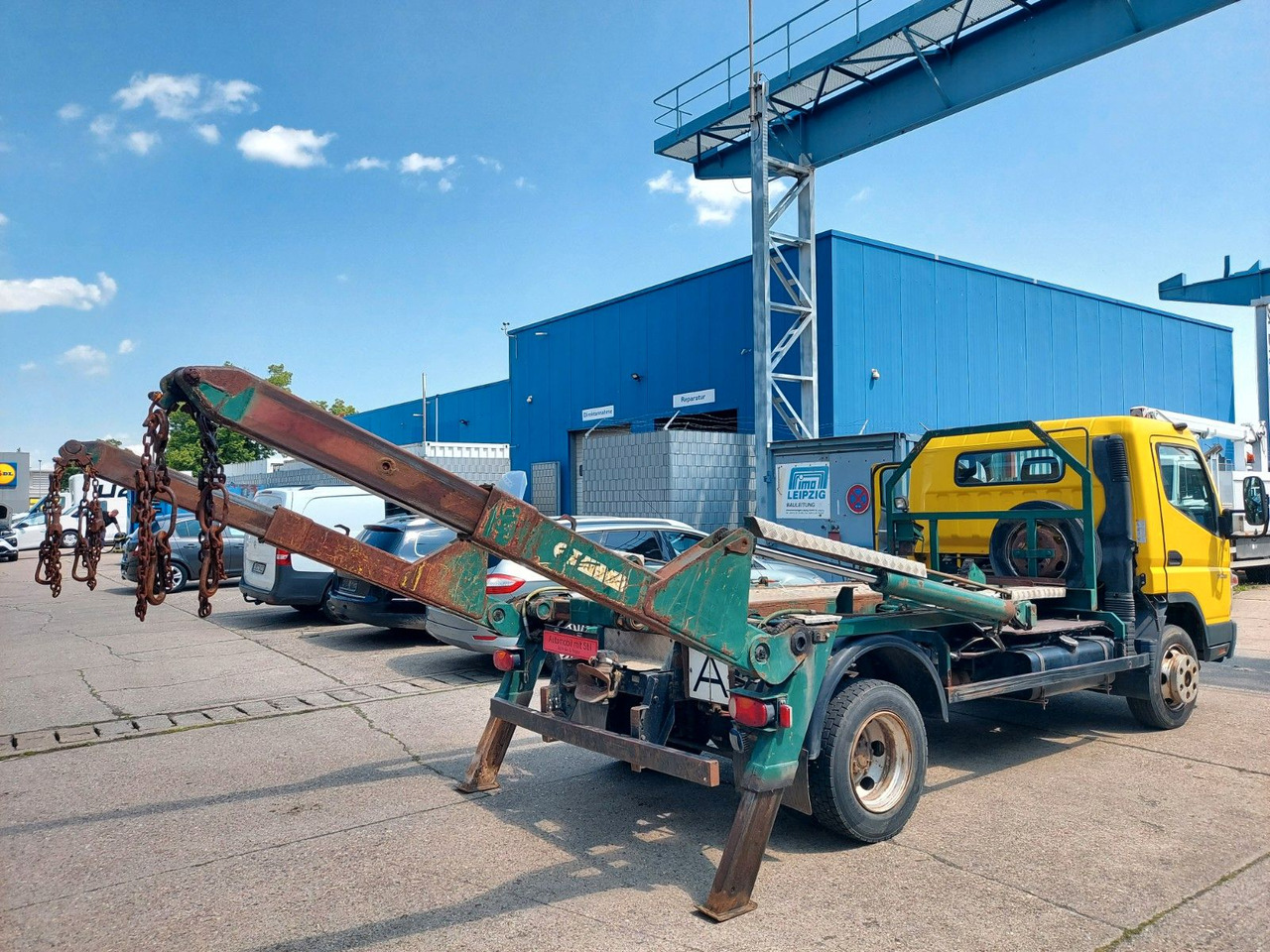 Mitsubishi Canter 7C18 Absetzer Kipper Meier Ratio 4500kg - Ramenový nosič kontajnerov: obrázek 3 Mitsubishi Canter 7C18 Absetzer Kipper Meier Ratio 4500kg - Ramenový nosič kontajnerov: obrázek 3