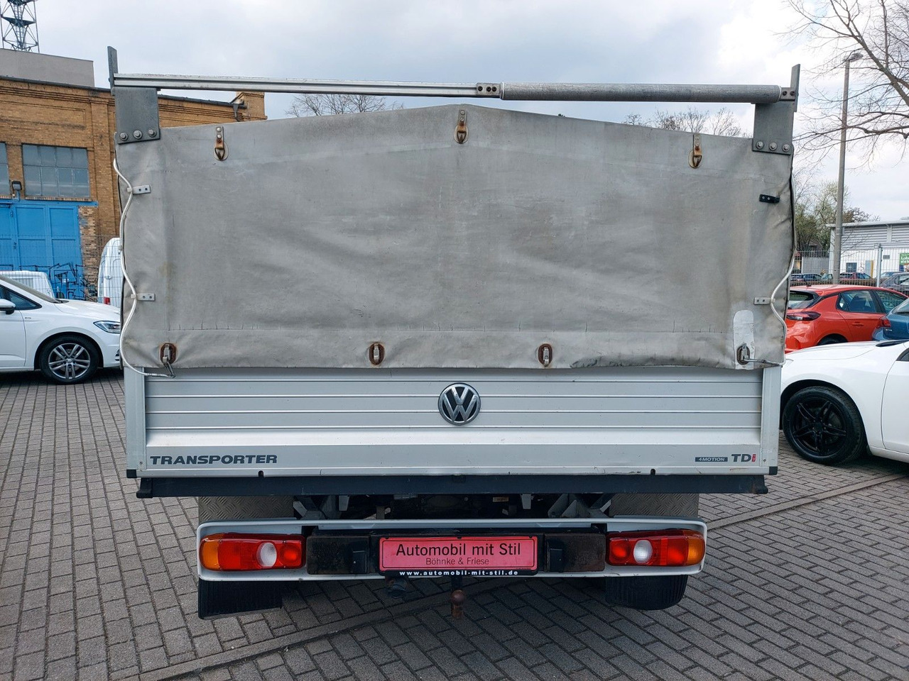 Plachtová dodávka, Dodávka s dvojitou kabinou Volkswagen T5 Transporter Pritsche DOKA 4MOTION 4x4 Klima: obrázek 7