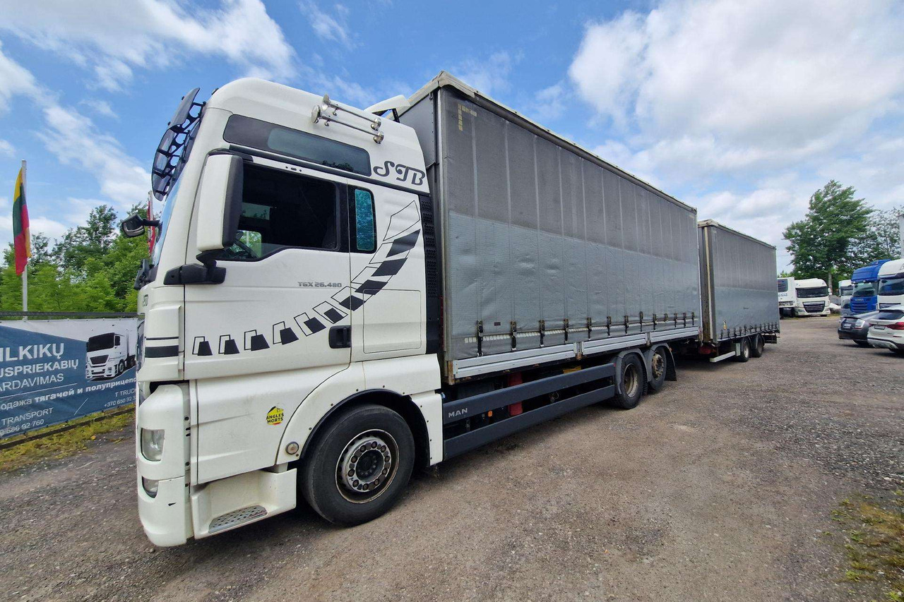 MAN TGX 480 - Plachtový nákladní auto: obrázek 2 MAN TGX 480 - Plachtový nákladní auto: obrázek 2