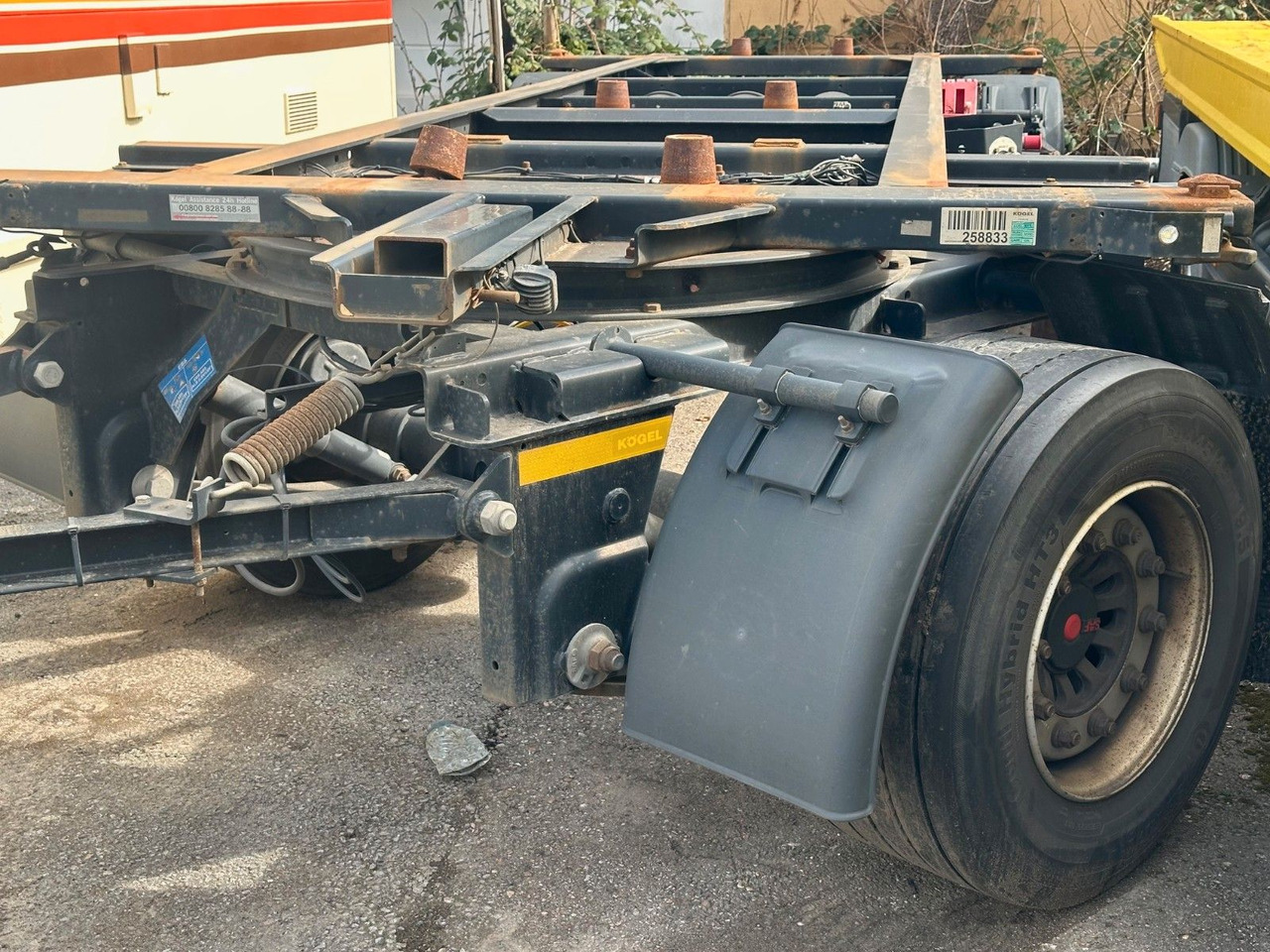 Kögel AW 18 - 19,5"-Lafette,Anhänger BDF,ATL Container - Kontejnerovy přívěs/ Výměnná nástavba: obrázek 1 Kögel AW 18 - 19,5"-Lafette,Anhänger BDF,ATL Container - Kontejnerovy přívěs/ Výměnná nástavba: obrázek 1