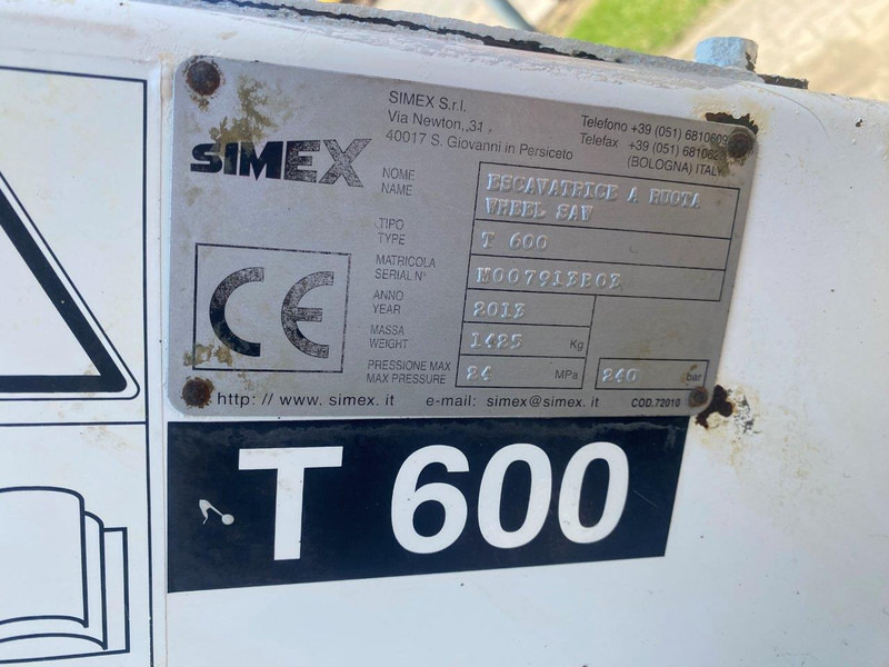 Simex T600 NVT - Technika pro ukládaní asfaltu: obrázek 5 Simex T600 NVT - Technika pro ukládaní asfaltu: obrázek 5
