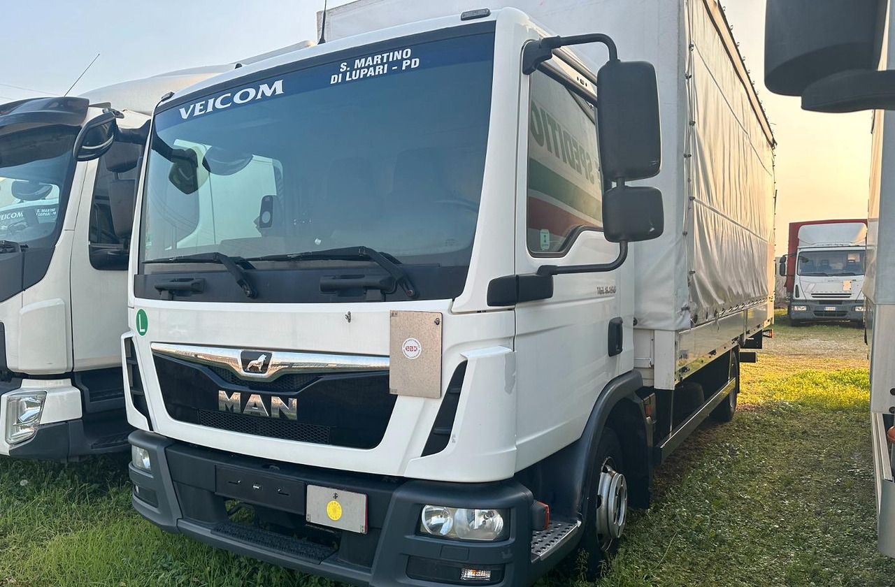 Man tgl 8.190 centina teli scorrevoli euro 6 - Plachtový nákladní auto: obrázek 1 Man tgl 8.190 centina teli scorrevoli euro 6 - Plachtový nákladní auto: obrázek 1