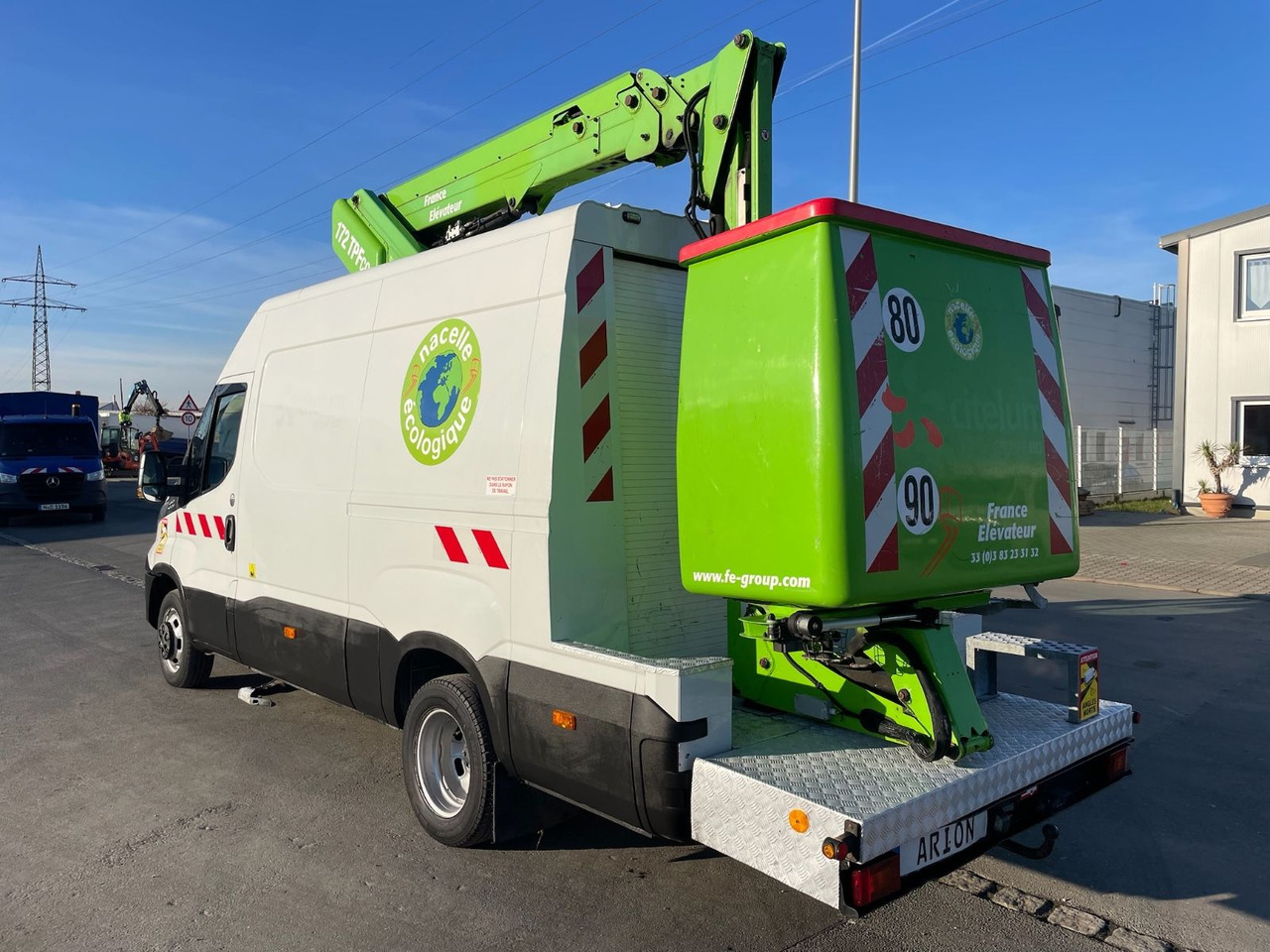 Iveco Daily 50C18 Hubsteiger/FRANCE-ELEVATEUR/17m/968h - Autoplošina: obrázek 5 Iveco Daily 50C18 Hubsteiger/FRANCE-ELEVATEUR/17m/968h - Autoplošina: obrázek 5