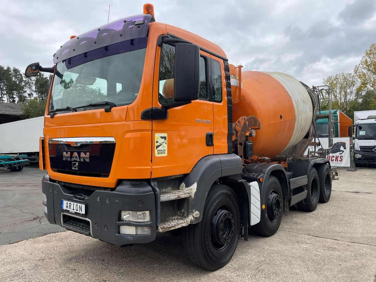 MAN TGS 32.360 8x4 BB Betonmischer/CIFA/SL9/9m3/EU4 - Autodomíchávač: obrázek 3 MAN TGS 32.360 8x4 BB Betonmischer/CIFA/SL9/9m3/EU4 - Autodomíchávač: obrázek 3