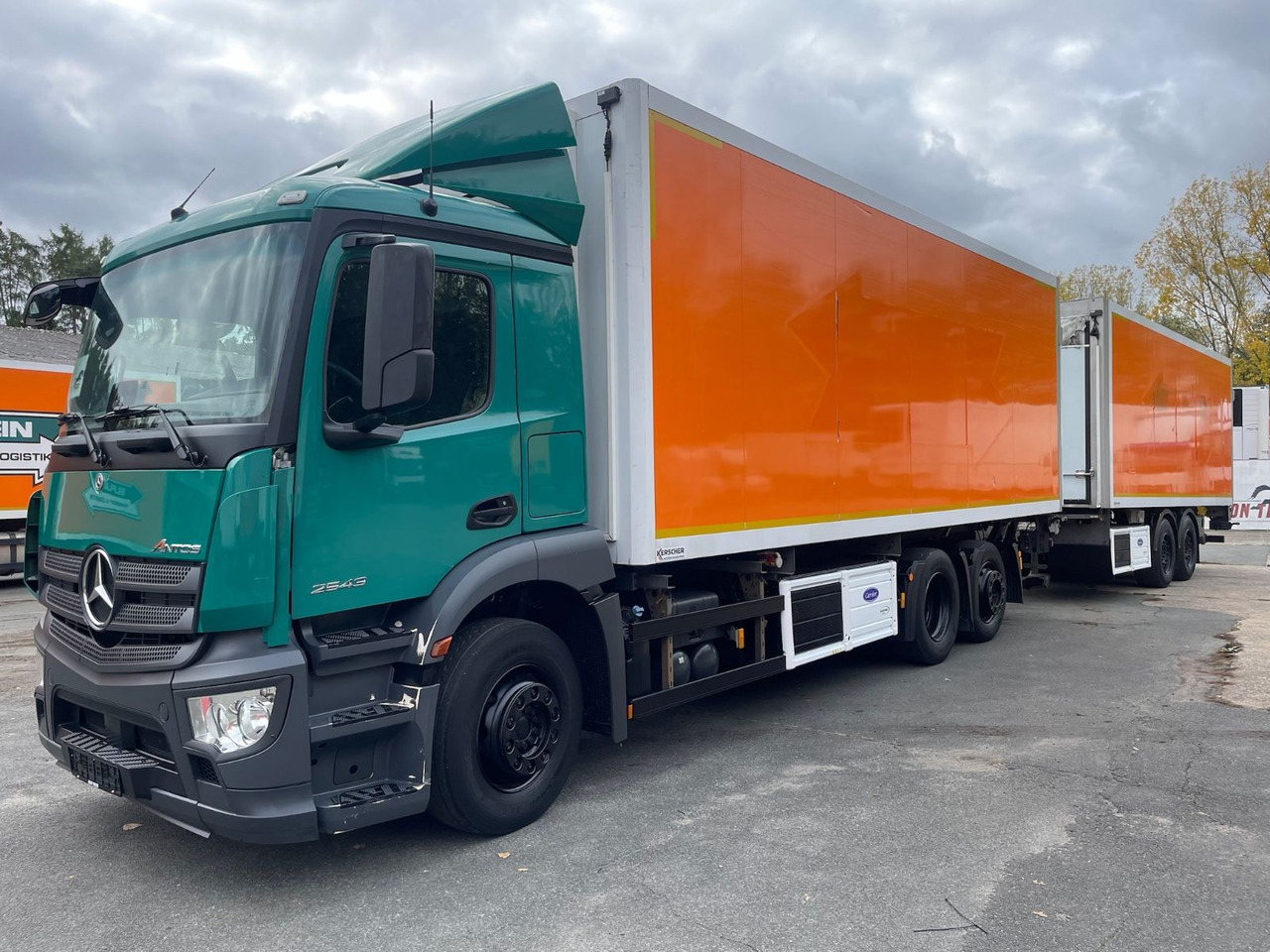Mercedes-Benz Antos 2543 6x2 Kühlkoffer/CARRIER/NLA/LBW/AC/EU6 - Chladírenský nákladní automobil: obrázek 3 Mercedes-Benz Antos 2543 6x2 Kühlkoffer/CARRIER/NLA/LBW/AC/EU6 - Chladírenský nákladní automobil: obrázek 3