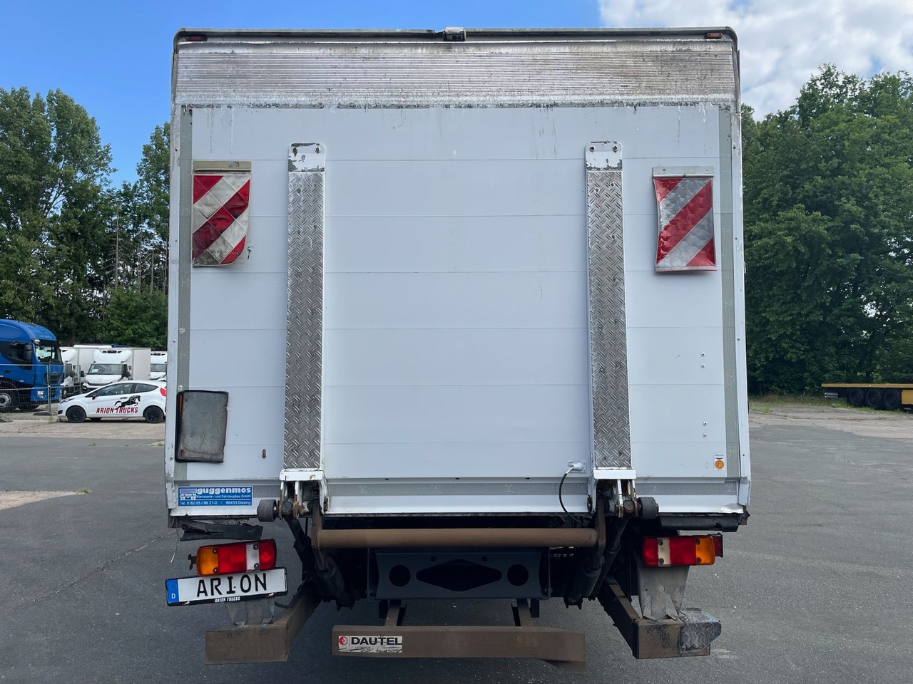 Mercedes-Benz Atego 2 1222 4x2 Koffer/LBW/DAUTEL/8,25m/AC/EU5 - Skříňový nákladní auto: obrázek 5 Mercedes-Benz Atego 2 1222 4x2 Koffer/LBW/DAUTEL/8,25m/AC/EU5 - Skříňový nákladní auto: obrázek 5