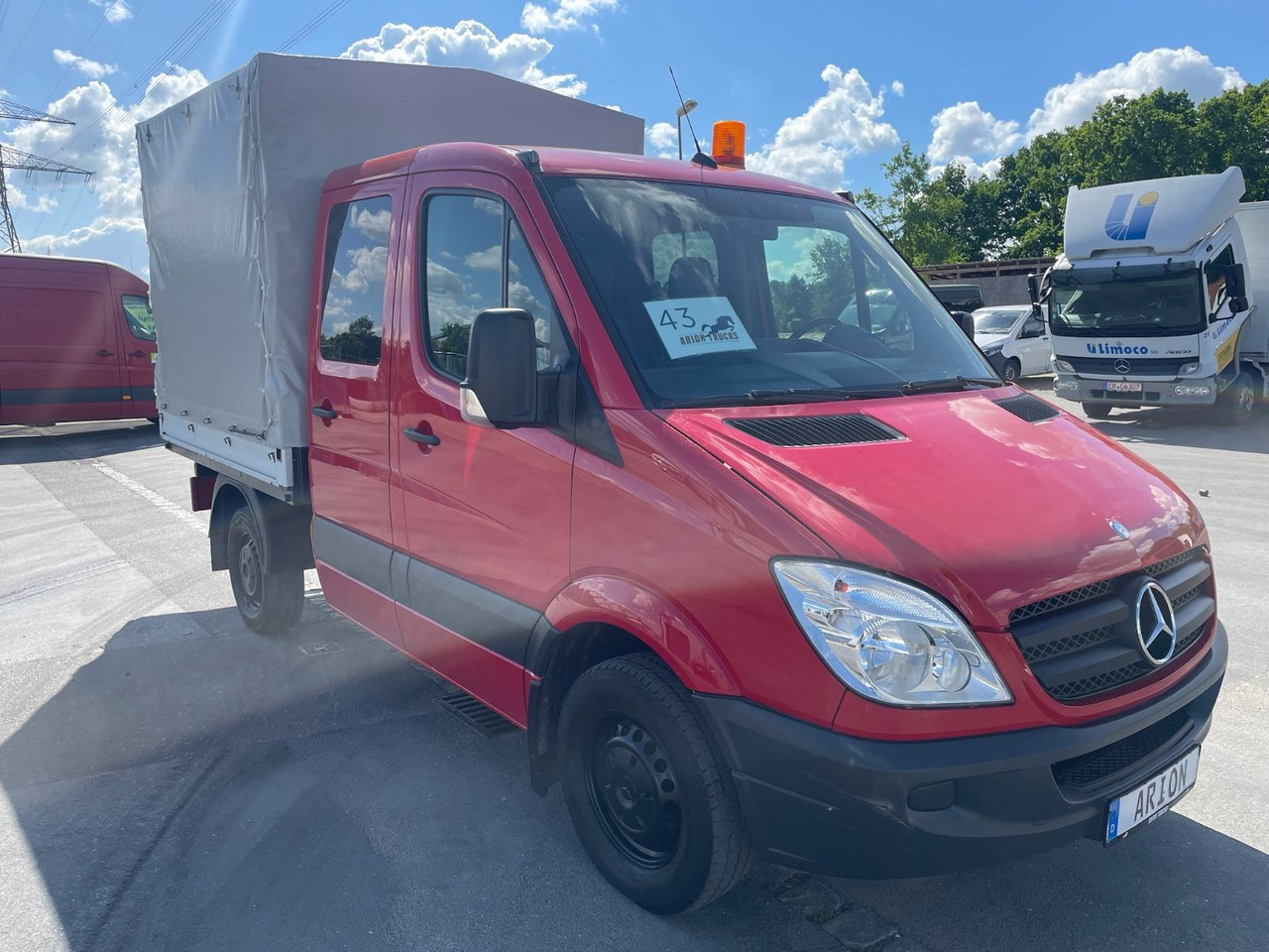 Mercedes-Benz Sprinter II 213 CDI Pritsche/DOKA/EU4/TÜV-05/27 - Plachtová dodávka, Dodávka s dvojitou kabinou: obrázek 1 Mercedes-Benz Sprinter II 213 CDI Pritsche/DOKA/EU4/TÜV-05/27 - Plachtová dodávka, Dodávka s dvojitou kabinou: obrázek 1