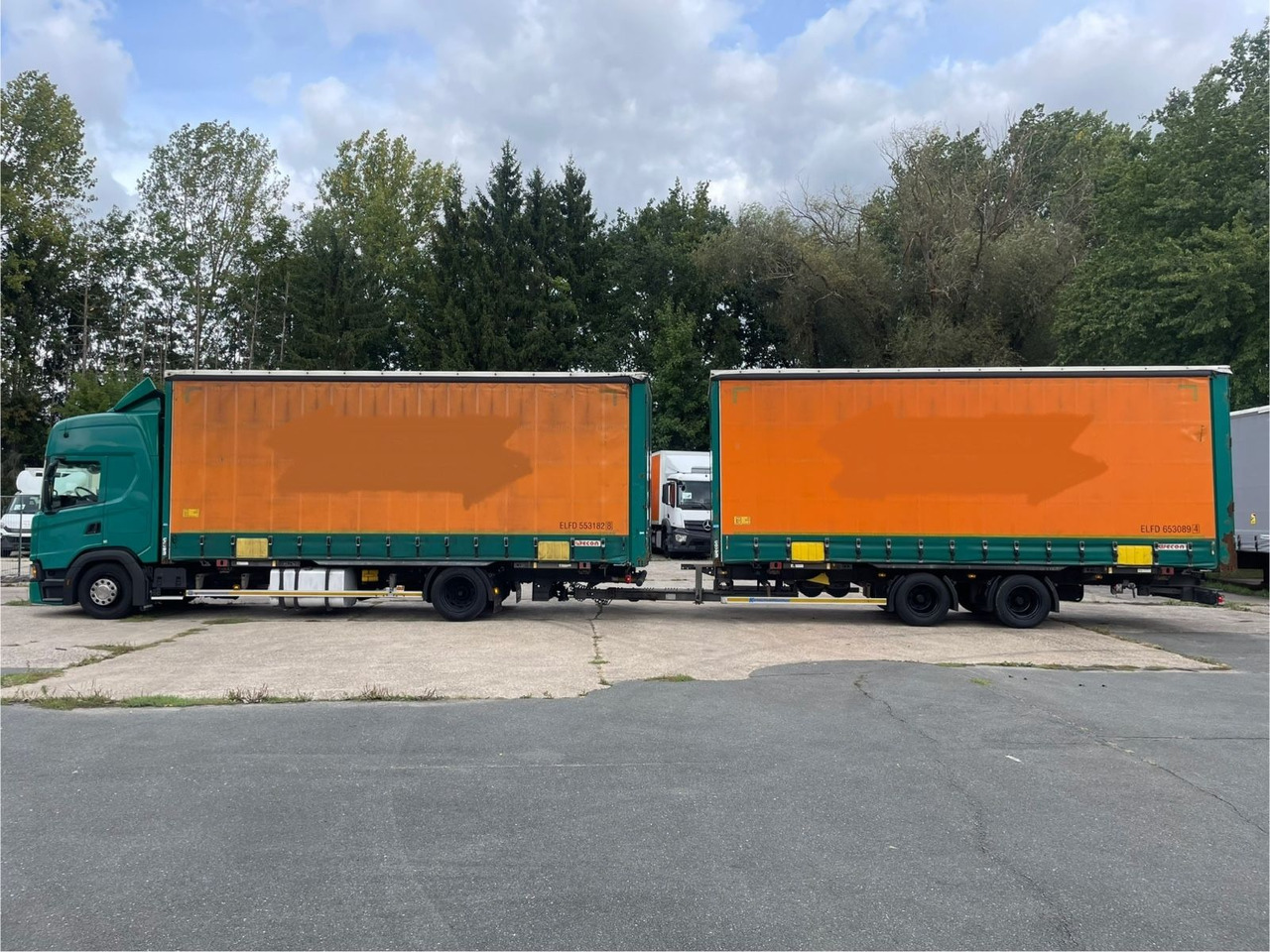 Scania G450 Pritsche+Plane/ANHÄNGER/KOTSCHENREUTHER - Plachtový nákladní auto: obrázek 5 Scania G450 Pritsche+Plane/ANHÄNGER/KOTSCHENREUTHER - Plachtový nákladní auto: obrázek 5