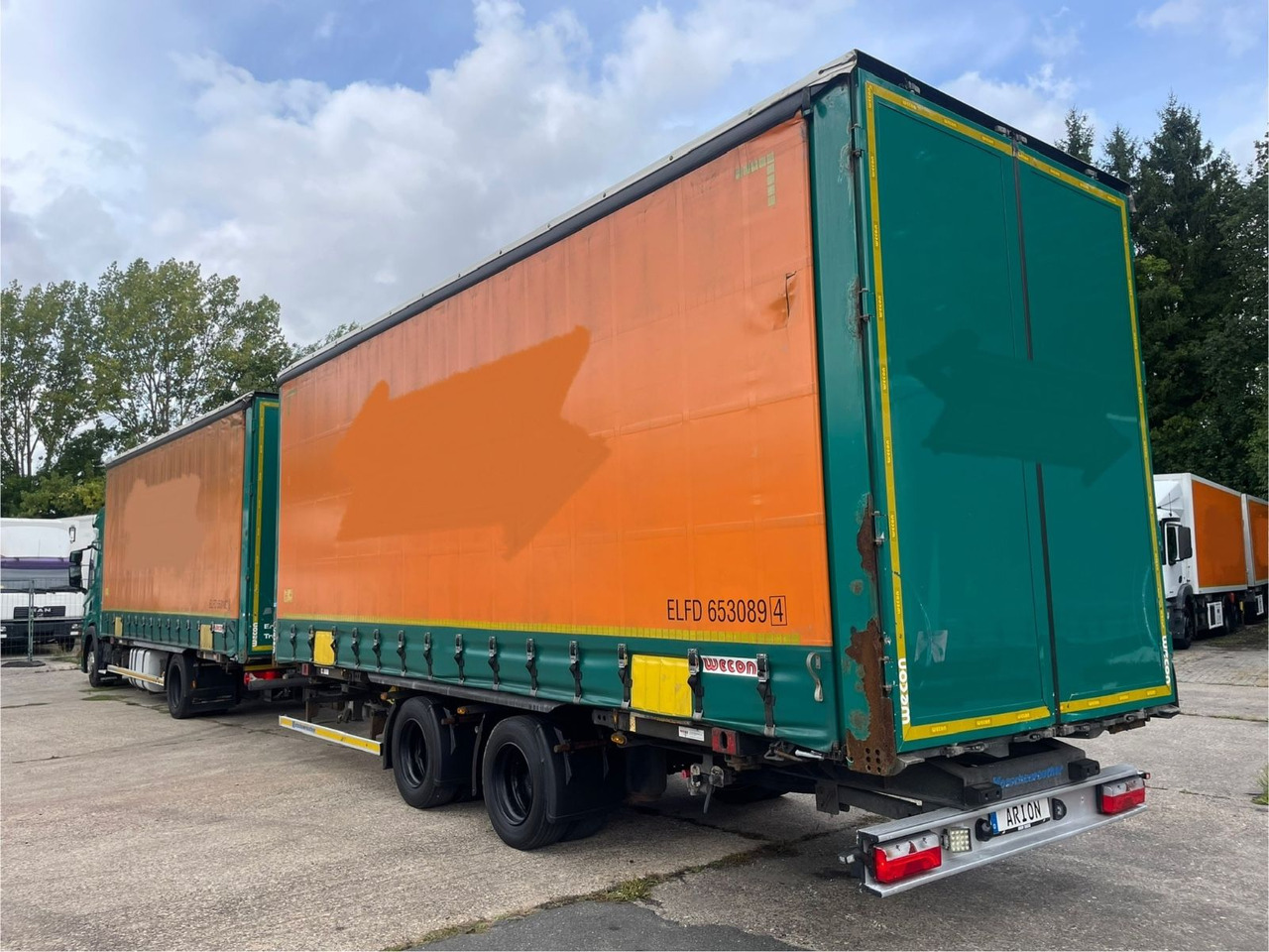 Scania G450 Pritsche+Plane/ANHÄNGER/KOTSCHENREUTHER - Plachtový nákladní auto: obrázek 3 Scania G450 Pritsche+Plane/ANHÄNGER/KOTSCHENREUTHER - Plachtový nákladní auto: obrázek 3