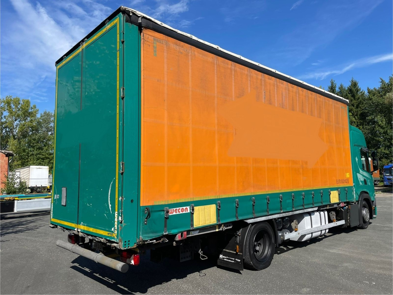 Scania G450 Pritsche+Plane/Wechsler/WECON/StandAC/EU6d - Plachtový nákladní auto: obrázek 4 Scania G450 Pritsche+Plane/Wechsler/WECON/StandAC/EU6d - Plachtový nákladní auto: obrázek 4