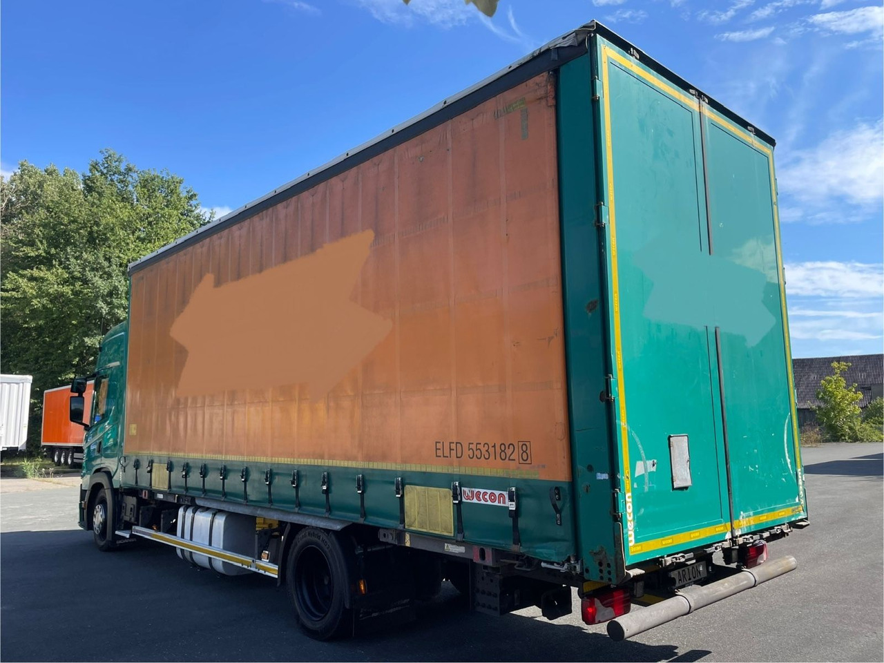Scania G450 Pritsche+Plane/Wechsler/WECON/StandAC/EU6d - Plachtový nákladní auto: obrázek 5 Scania G450 Pritsche+Plane/Wechsler/WECON/StandAC/EU6d - Plachtový nákladní auto: obrázek 5