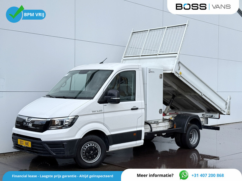 MAN TGE 5.120 2.0 TDI Kipper Dubbellucht Carplay Trekhaak Airco Camera Navigatie Benne Tipper - Dodávka sklápěč: obrázek 1 MAN TGE 5.120 2.0 TDI Kipper Dubbellucht Carplay Trekhaak Airco Camera Navigatie Benne Tipper - Dodávka sklápěč: obrázek 1