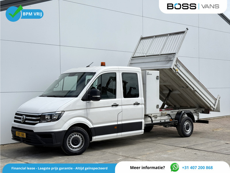 Volkswagen Crafter 2.0 TDI 140PK Dubbele Cabine Kipper Airco Cruise Control Trekhaak Carplay Benne Tipper - Dodávka sklápěč, Dodávka s dvojitou kabinou: obrázek 1 Volkswagen Crafter 2.0 TDI 140PK Dubbele Cabine Kipper Airco Cruise Control Trekhaak Carplay Benne Tipper - Dodávka sklápěč, Dodávka s dvojitou kabinou: obrázek 1