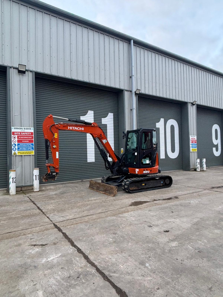 Hitachi ZX55U-6 CLR - Mini rýpadlo: obrázek 1 Hitachi ZX55U-6 CLR - Mini rýpadlo: obrázek 1