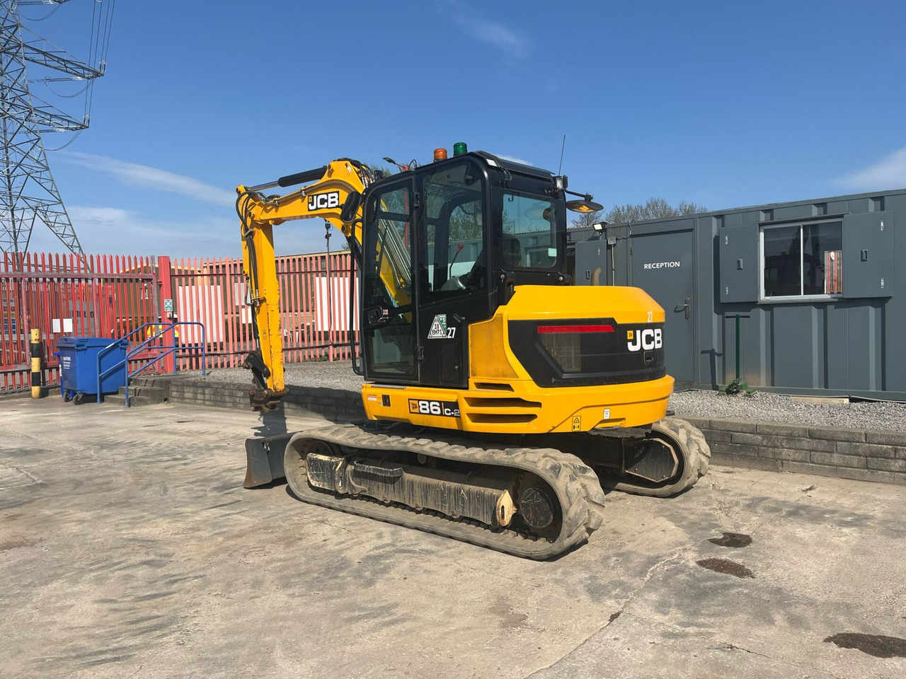 JCB 86C-2 - Mini rýpadlo: obrázek 3 JCB 86C-2 - Mini rýpadlo: obrázek 3