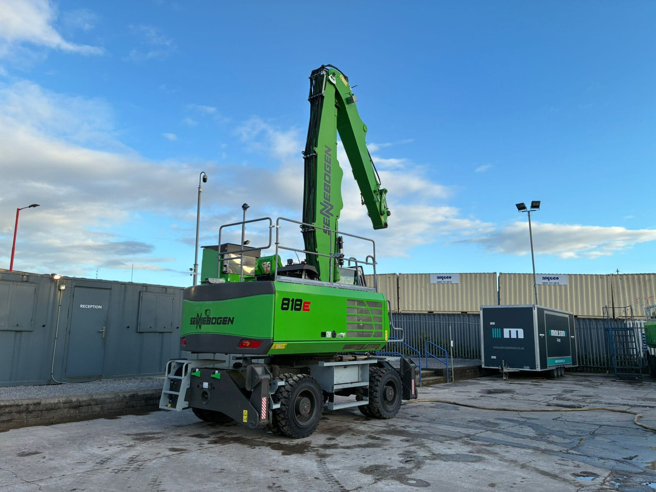 Sennebogen 818E - Překládkové rypadlo: obrázek 5 Sennebogen 818E - Překládkové rypadlo: obrázek 5