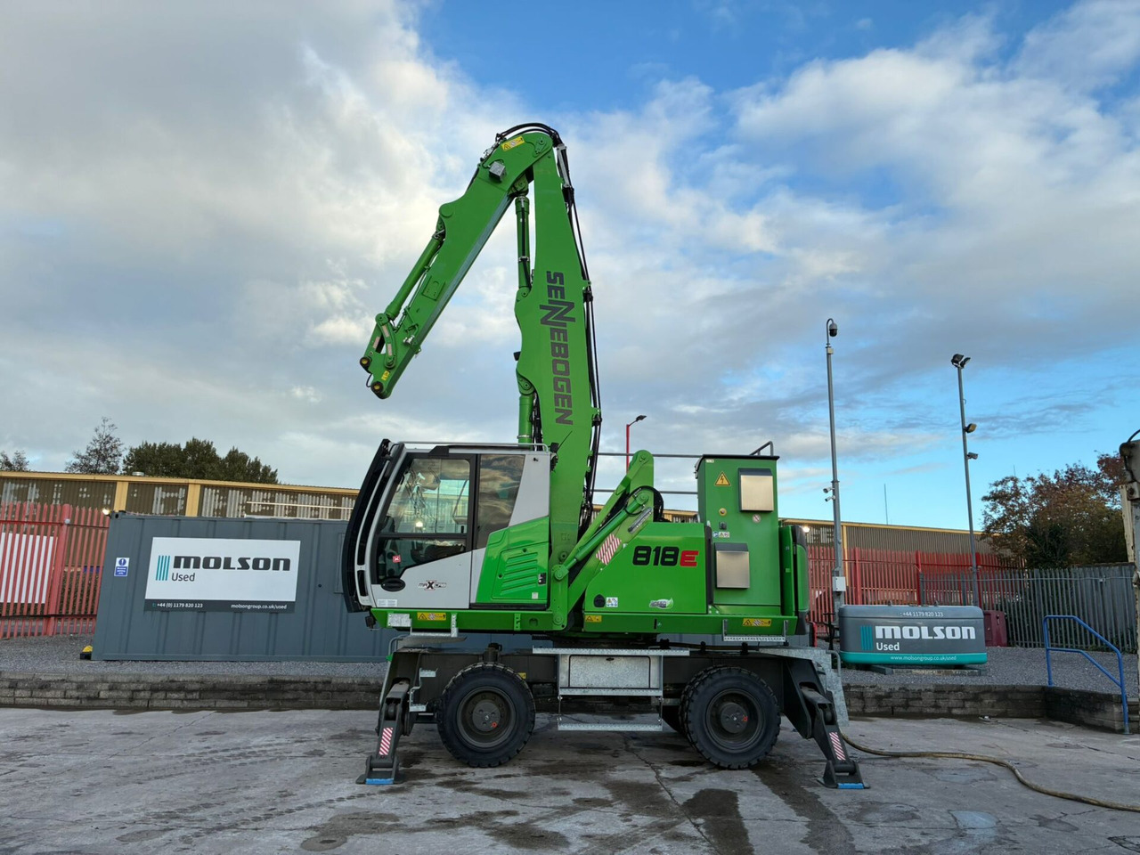 Sennebogen 818E - Překládkové rypadlo: obrázek 2 Sennebogen 818E - Překládkové rypadlo: obrázek 2