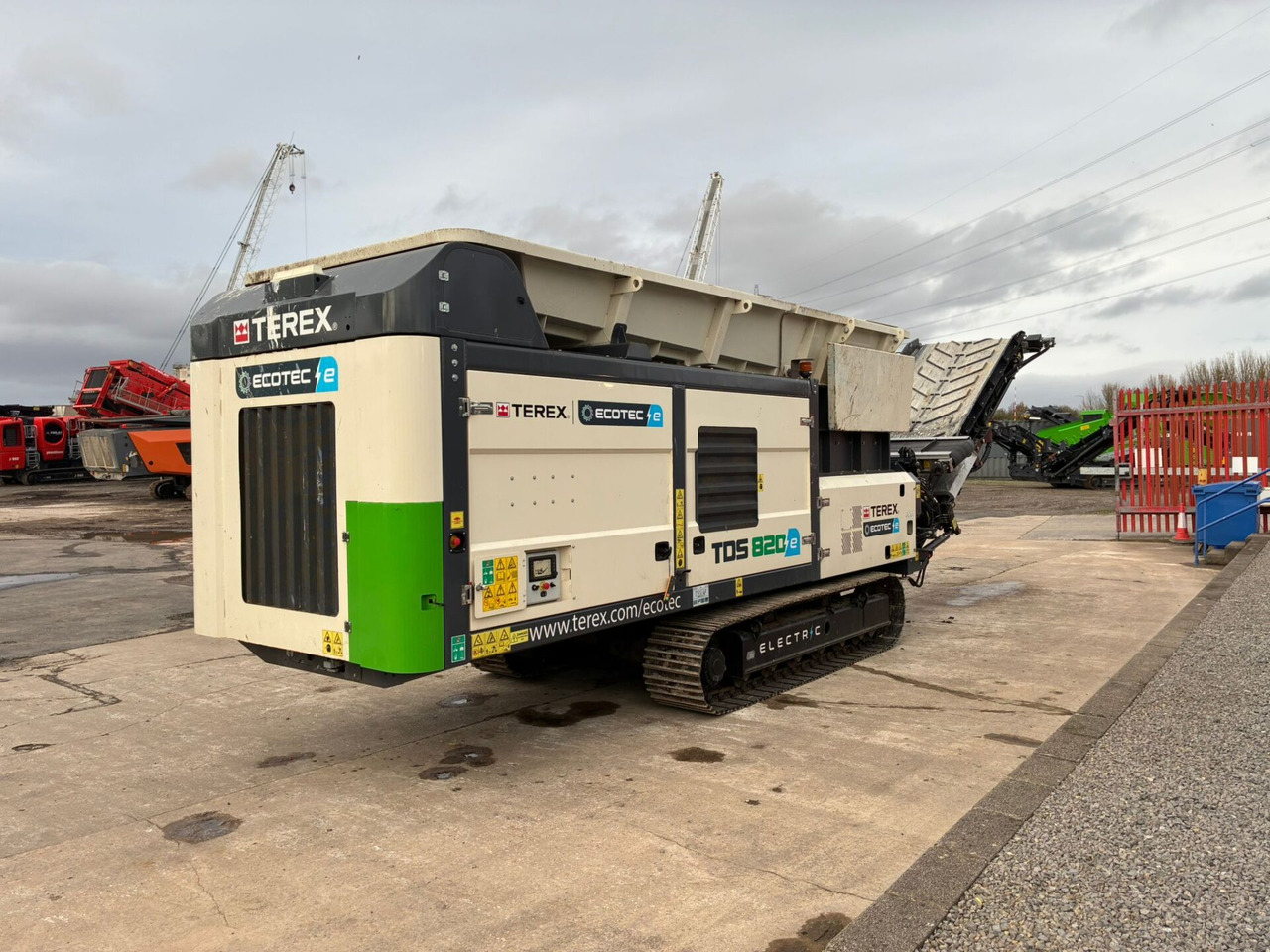 Terex Ecotec TDS820E - Průmyslový drtič: obrázek 5 Terex Ecotec TDS820E - Průmyslový drtič: obrázek 5