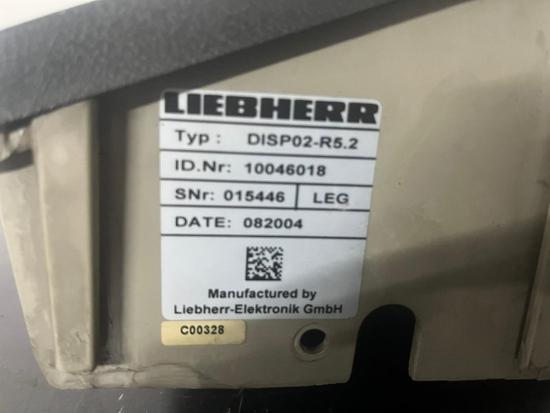 Liebherr DISP02-R5.2 - Palubní deska: obrázek 2 Liebherr DISP02-R5.2 - Palubní deska: obrázek 2