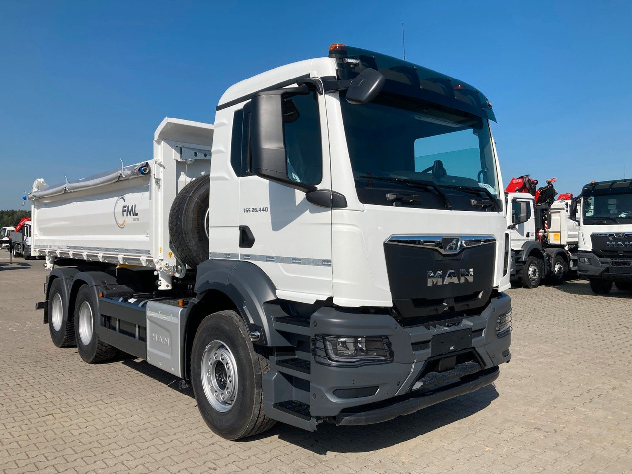 MAN TGS 26.440 6X4 FML DREISEITENKIPPER HARDOX - Sklápěč: obrázek 1 MAN TGS 26.440 6X4 FML DREISEITENKIPPER HARDOX - Sklápěč: obrázek 1