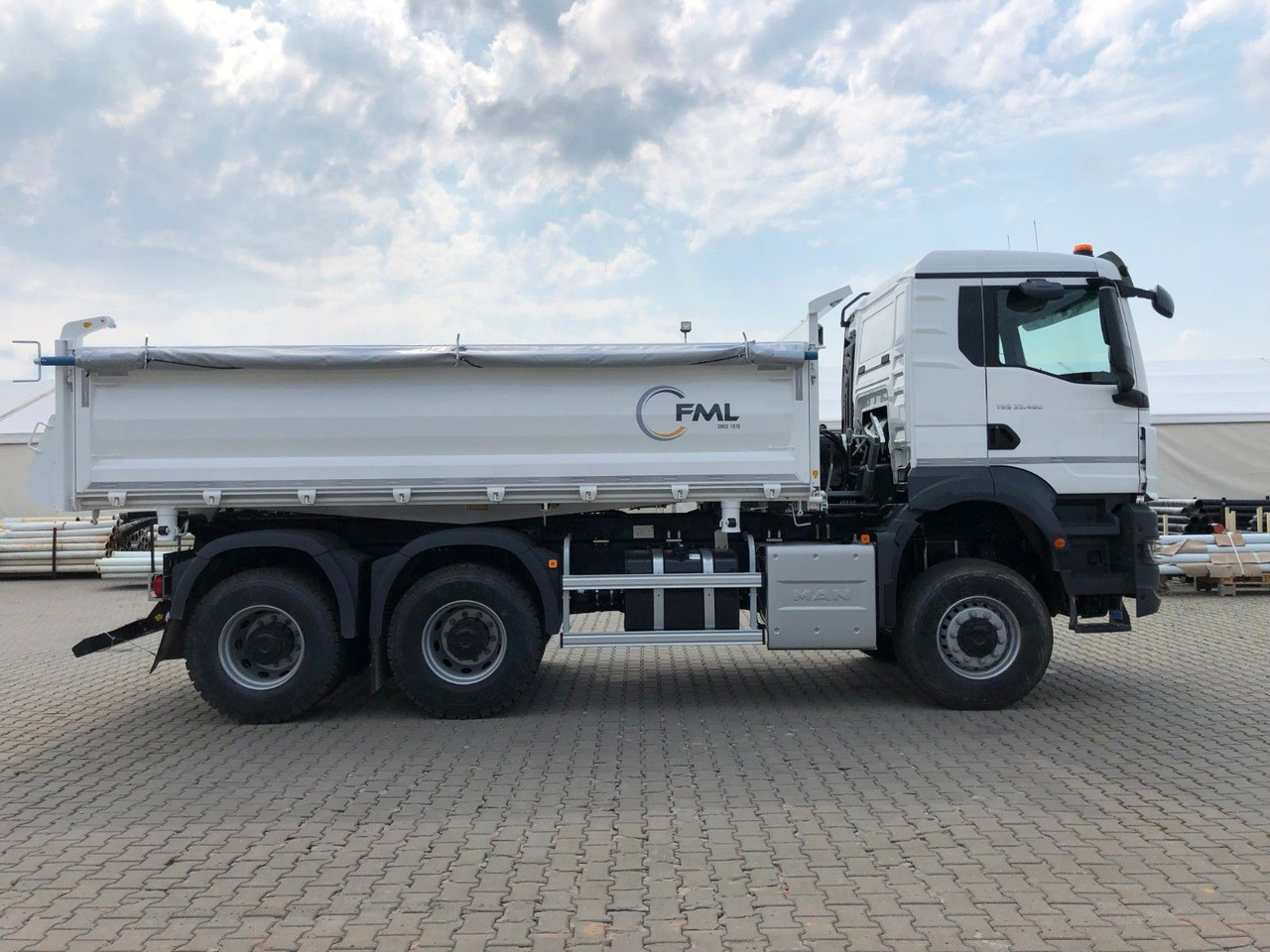 MAN TGS 33.480 6X6 FML Dreiseitenkipper - Sklápěč: obrázek 3 MAN TGS 33.480 6X6 FML Dreiseitenkipper - Sklápěč: obrázek 3