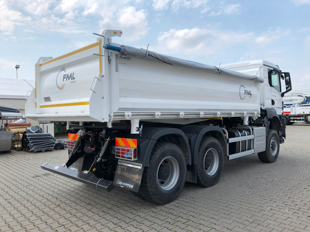 MAN TGS 33.480 6X6 FML Dreiseitenkipper - Sklápěč: obrázek 5 MAN TGS 33.480 6X6 FML Dreiseitenkipper - Sklápěč: obrázek 5