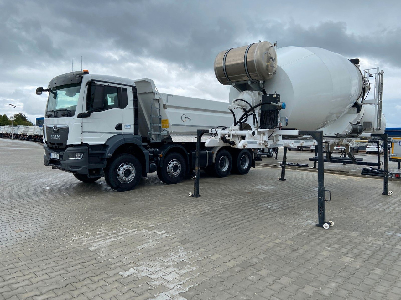 MAN TGS 41.430 WECHSELSYSTEM Vorführwagen - Autodomíchávač: obrázek 1 MAN TGS 41.430 WECHSELSYSTEM Vorführwagen - Autodomíchávač: obrázek 1
