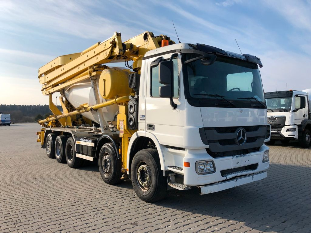 Mercedes-Benz 4148 SERMAC 33m 10 m3 MIXER - Autočerpadlo: obrázek 1 Mercedes-Benz 4148 SERMAC 33m 10 m3 MIXER - Autočerpadlo: obrázek 1