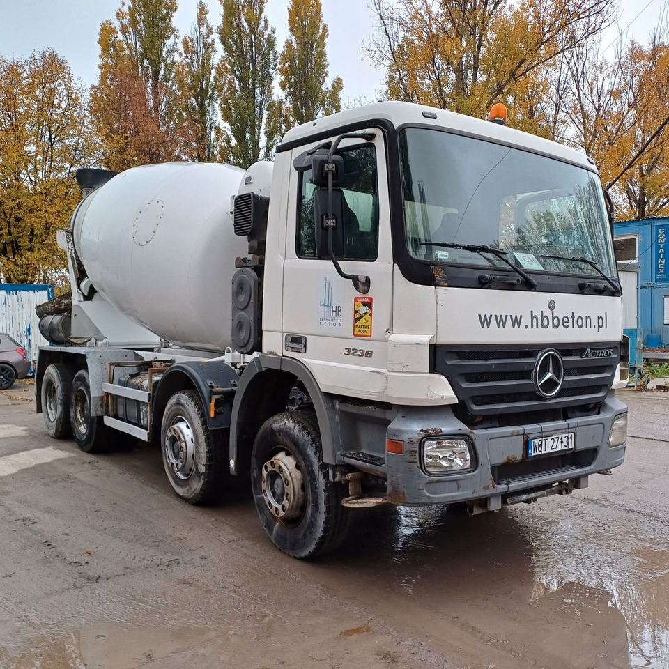 Mercedes-Benz ACTROS 3236 INTERMIX 9M3 - Autodomíchávač: obrázek 1 Mercedes-Benz ACTROS 3236 INTERMIX 9M3 - Autodomíchávač: obrázek 1